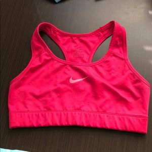 Hot Pink Nike Sports Bra